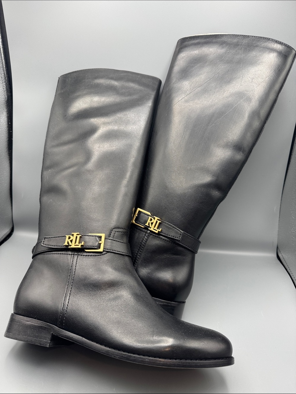 Brooke Burnished Leather Riding Boot